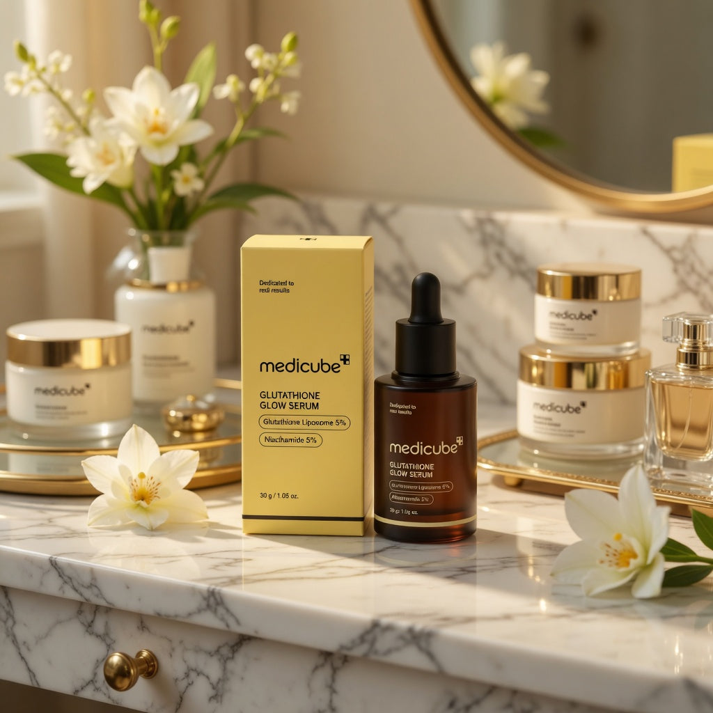 Medicube Glutathione Glow Serum tekstūra – La Mia