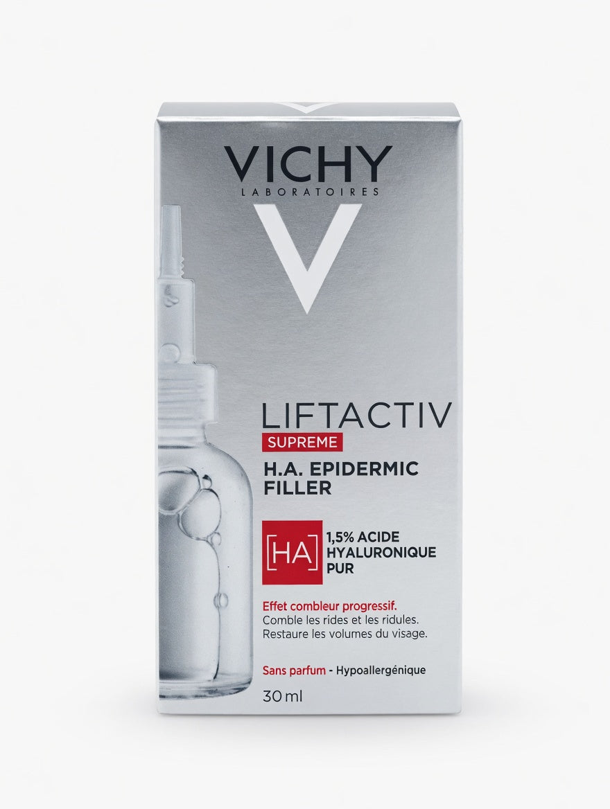 VICHY Liftactiv Supreme H.A. Epidermic Filler | Hialurono Rugties Serumas | 30 ml