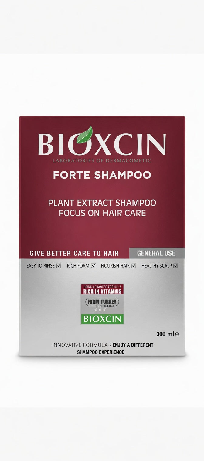 BIOXCIN Forte augalinių ekstraktų šampūnas plaukų priežiūrai 300 ml