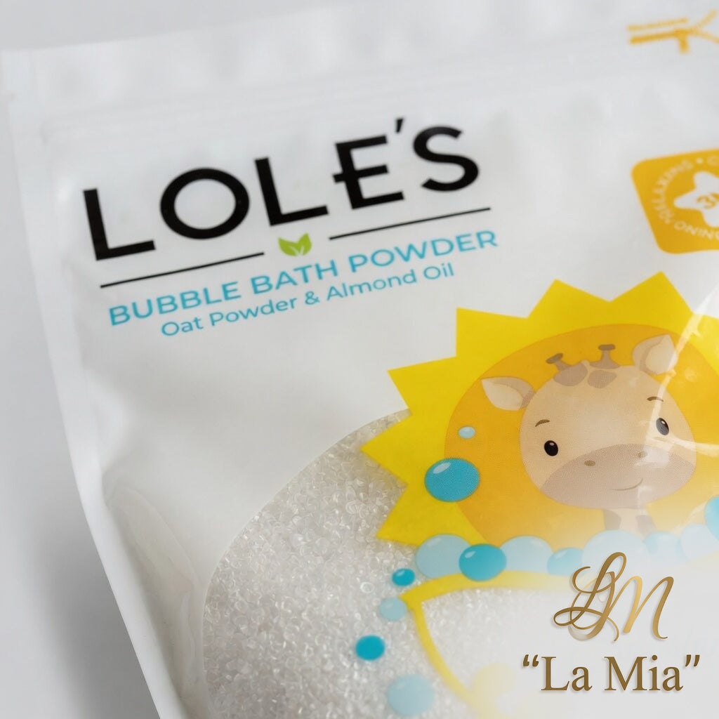 LOL'E'S Sunshine Bubble Bath Powder – ingredientai ir naudojimas