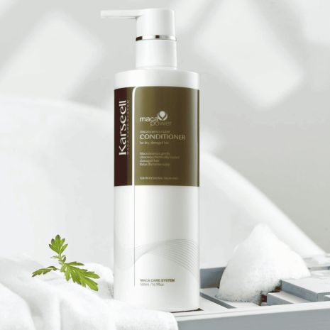 Karseeli conditioner bottle on a white background