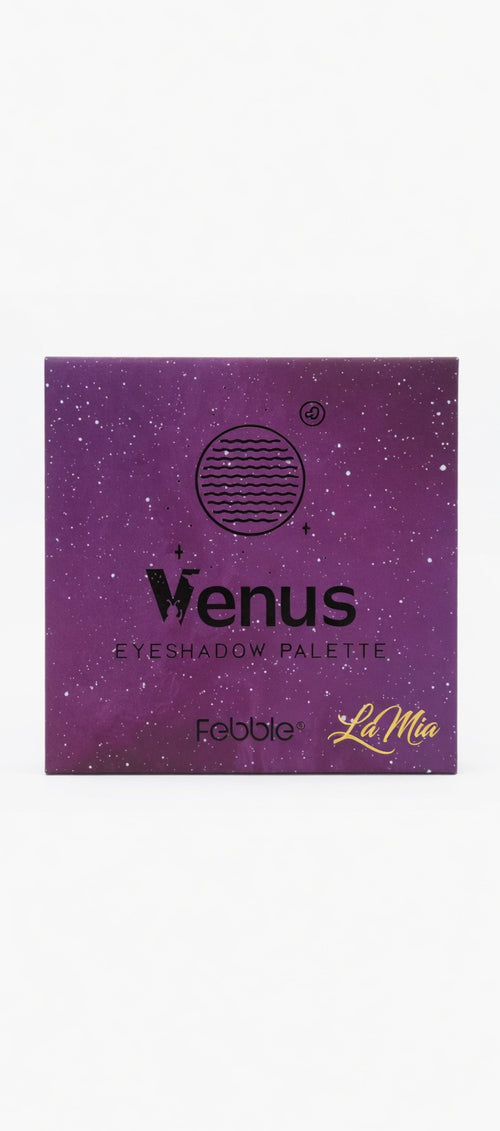 Febble Venus Eyeshadow Palette – 12 spalvų akių šešėlių paletė su veidrodėliu