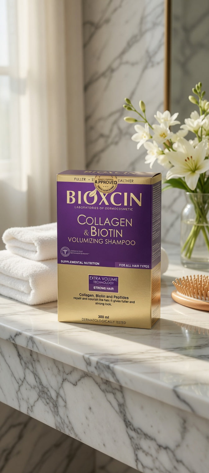 BIOXCIN Collagen & Biotin šampūnas – rezultatas ir naudojimas