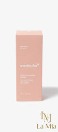Pink packaging of Medicube Triple Collagen Serum on a white background