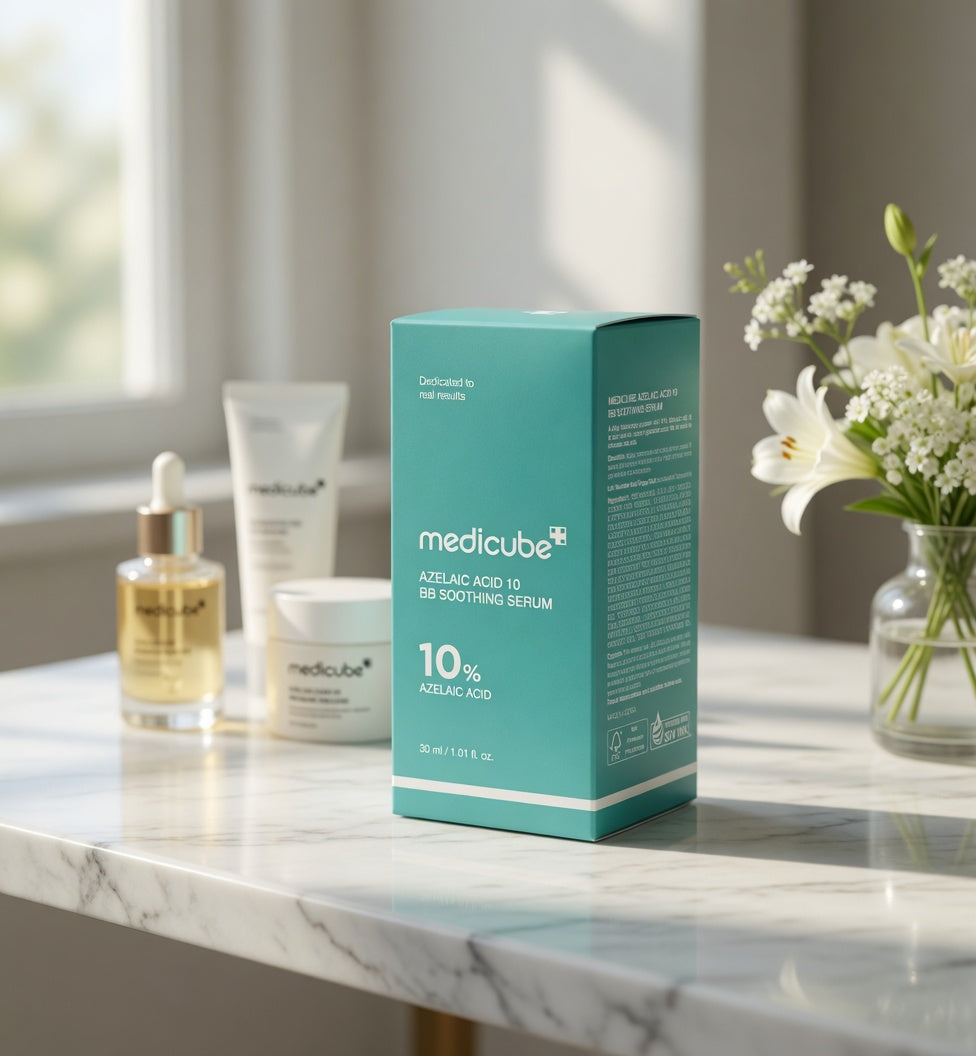 Medicube Azelaic Acid 10 BB Soothing Serum tekstūra – La Mia